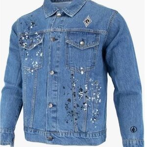 Denim Jacket Las Vegas Aces A'ja Wilson #22 Blue Size Small